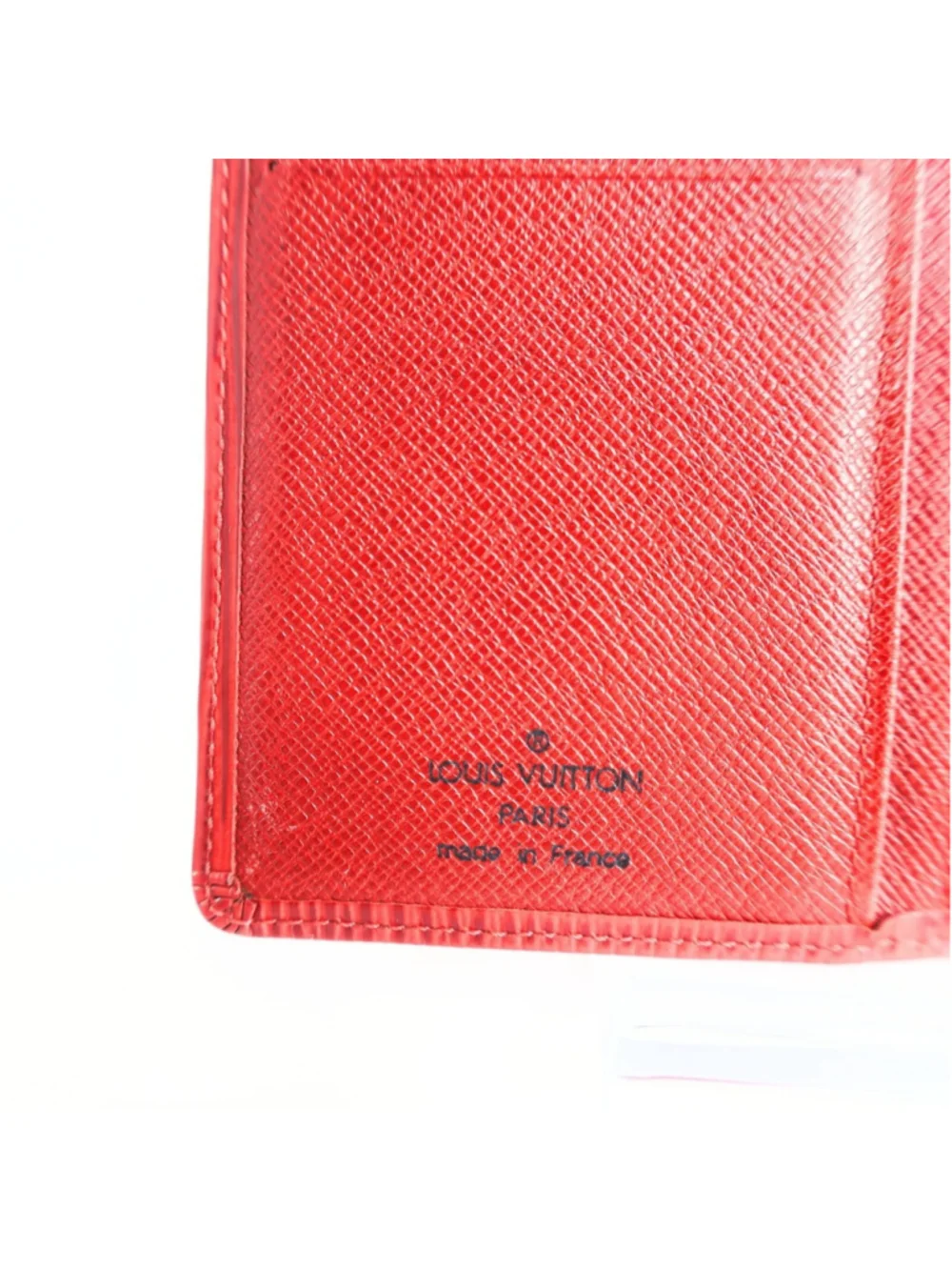 Preowned Louis Vuitton Epi Continental Veinnoiserie in Castilean Red Women Walle